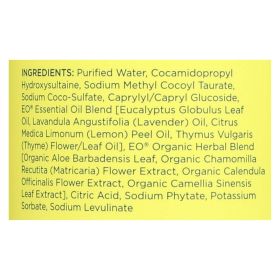 Eo Products - Liquid Hand Soap Lemon And Eucalyptus - 12 Fl Oz