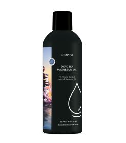 Natural Dead Sea Magnesium Spa Time Oil ‚Äì 4oz Topical Oil for Muscle Relief & Relaxation ‚Äì Infused with Spearmint, Lemon