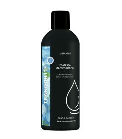 "Natural Dead Sea Magnesium Tranquility Oil ‚Äì 4oz Topical Oil for Relaxation & Muscle Relief ‚Äì Infused with Lemon & Galbanum Oils for Skin Hydrati