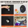 VEVOR Half Exercise Ball Trainer, 23 inch Balance Ball Trainer, 660lbs Stability Ball, Yoga Ball with Resistance Bands & Foot Pump